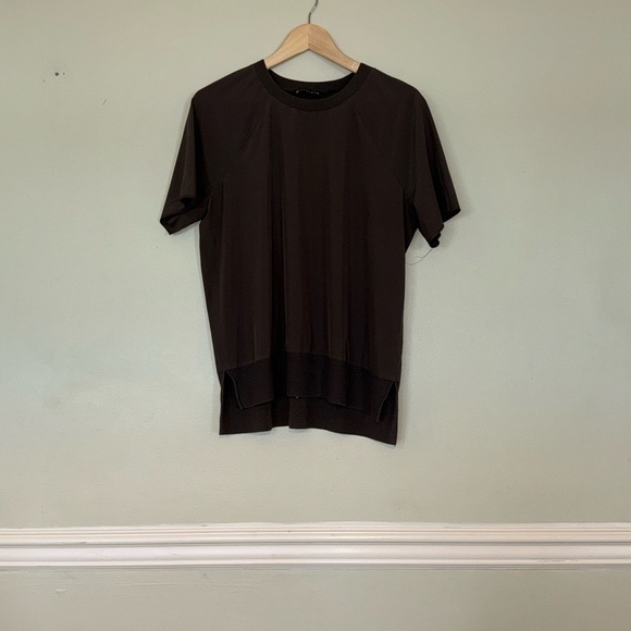 Athleta Tops - Athleta Top Size Small Athletic Activewear Workout Gym Dark Brown